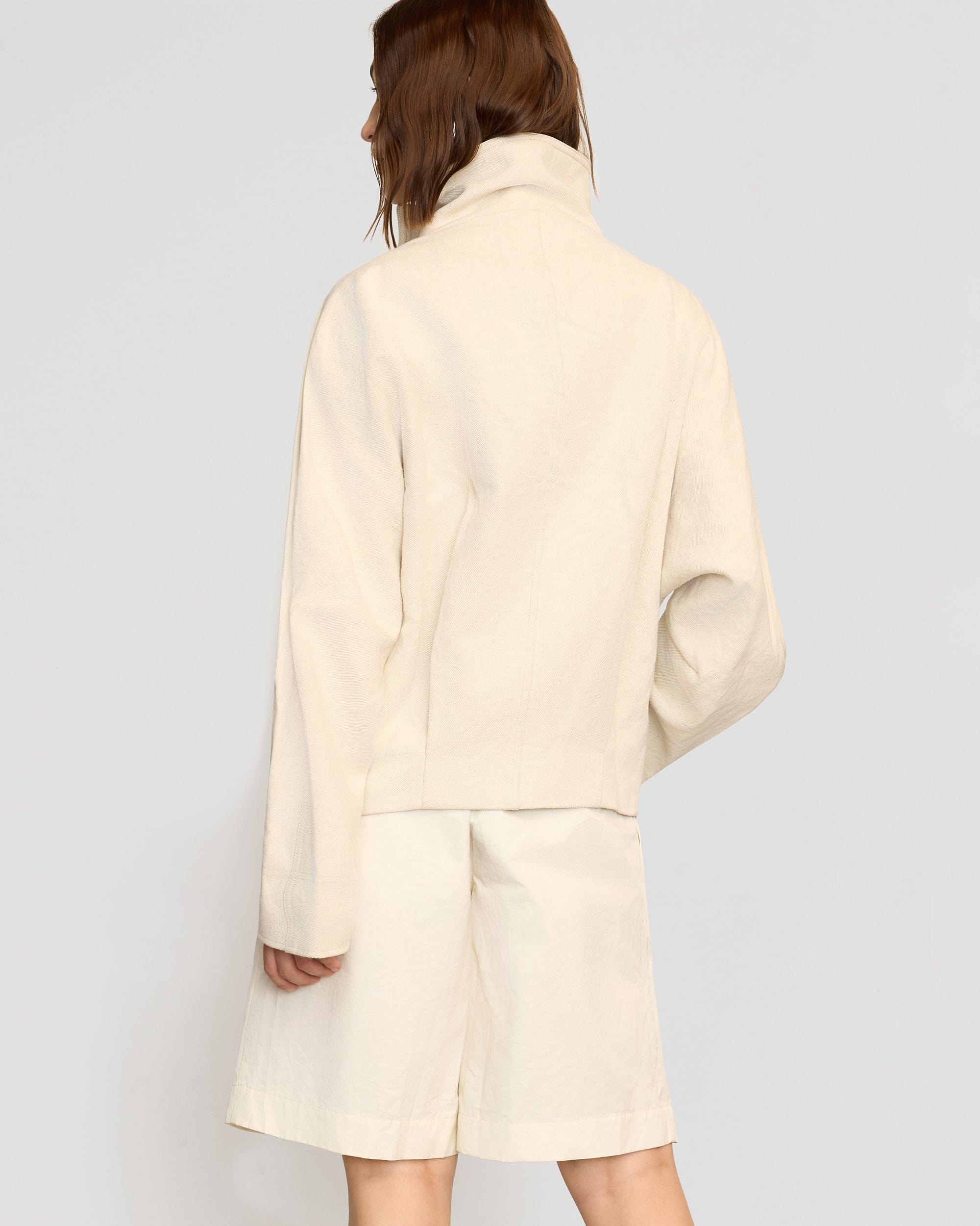 Pascia Collared Canvas Peacoat for Women - Classic Trench Coat with Belt - Perfect for Fall & Winter Fashion, Office Wear and Outdoor Activities