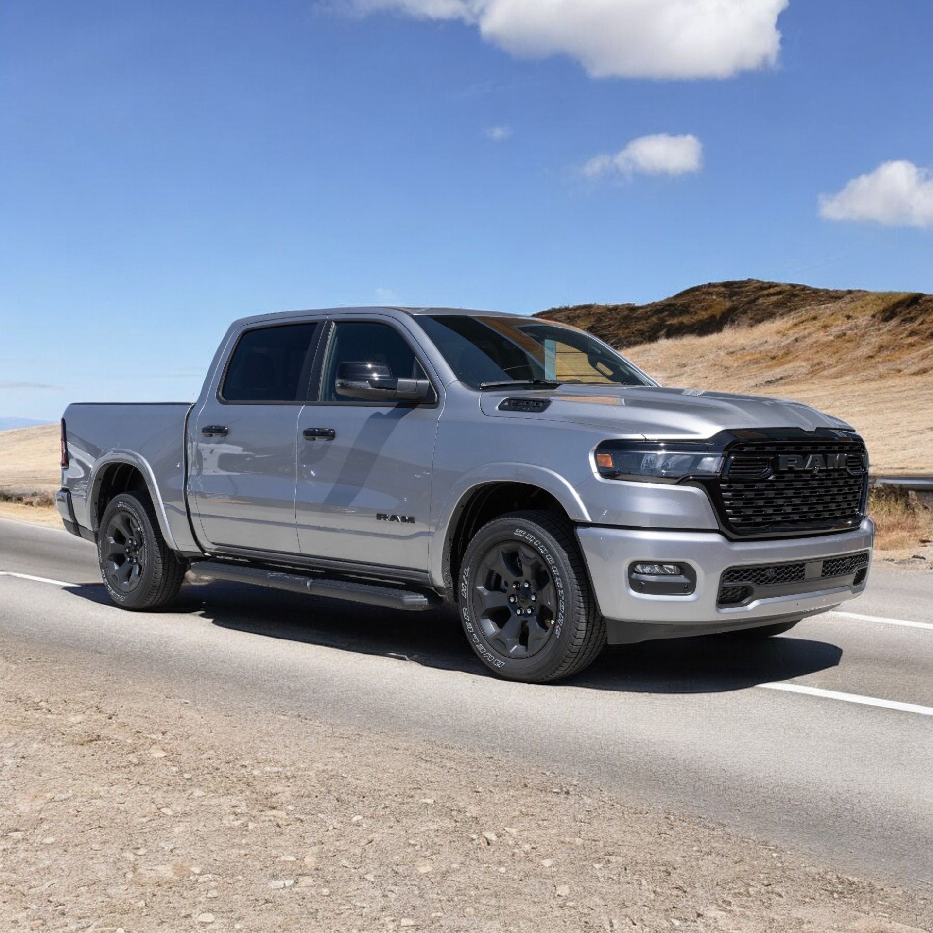 Gloss Black Chrome Delete Door Handle Cover Set for Ram 1500 - Upgrade Your Truck's Style & Protection (2019-2023 Models) | Perfect for Off-Roading, Car Shows & Daily Driving