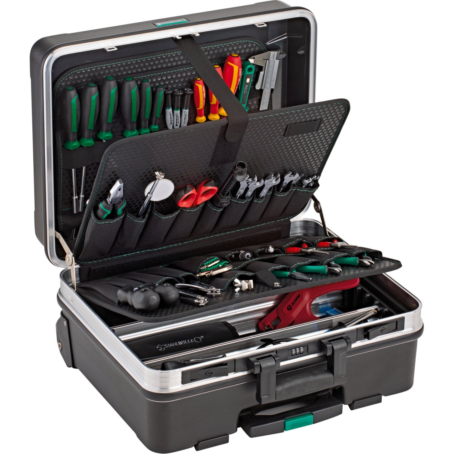 Stahlwille 96221010 Professional Electronic Tool Set - Precision Screwdrivers & Repair Kit for Electronics, Smartphones & Laptops