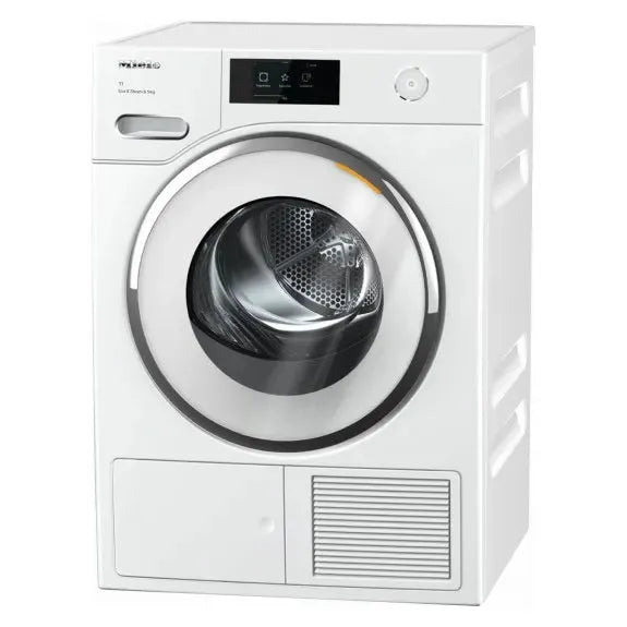 Miele 9kg Heat Pump Tumble Dryer - White TWR780WP | Energy Efficient Laundry Solution for Home & Apartment Use