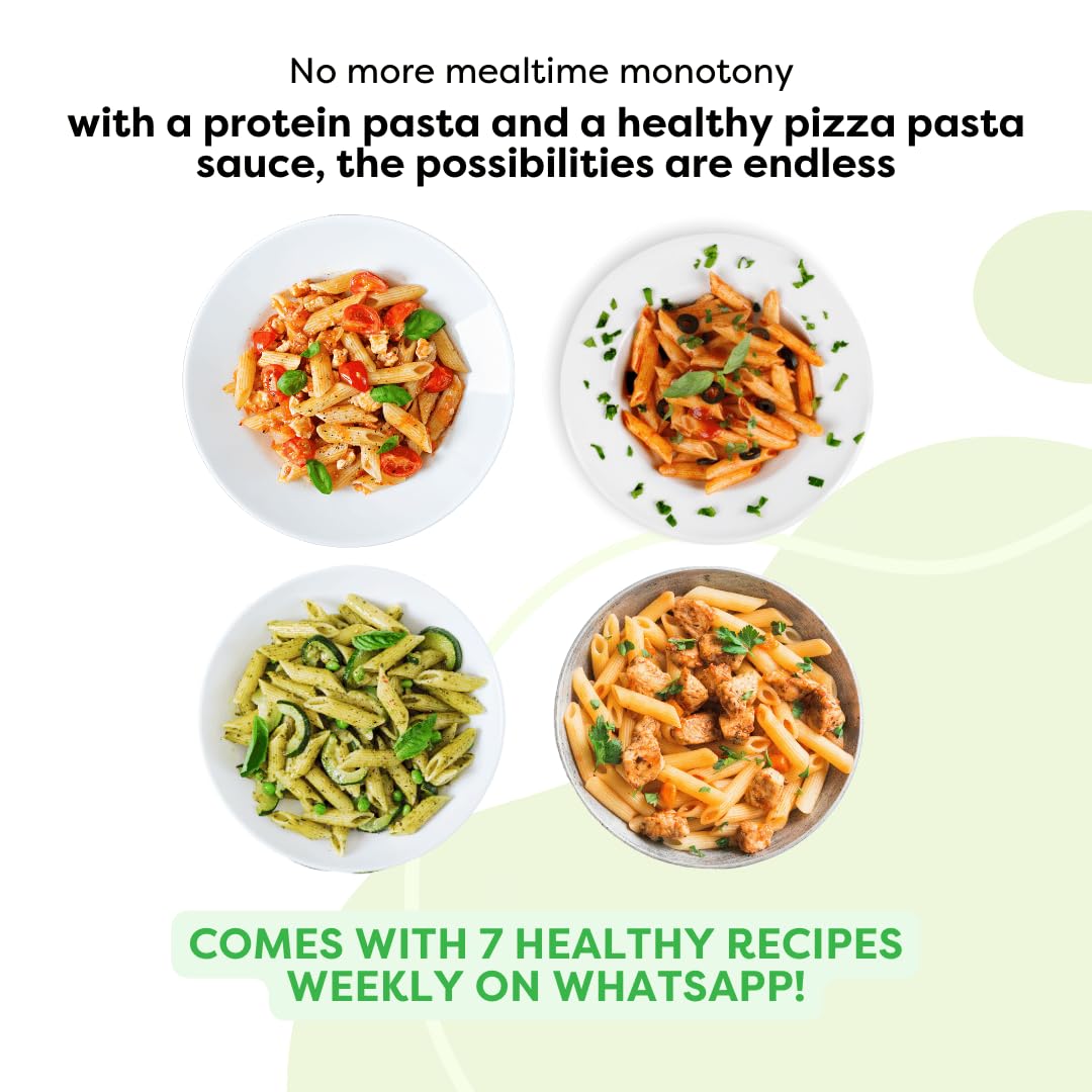 Organic Millet Macaroni & Penne Pasta - All Natural, High Protein & Iron Rich | Slow Dried, High Fiber | No Preservatives, No Maida, No Junk | Healthy Gluten-Free Pasta for Vegan, Keto & Weight Loss Diets | Perfect for Salads, Soups & Italian Dishes