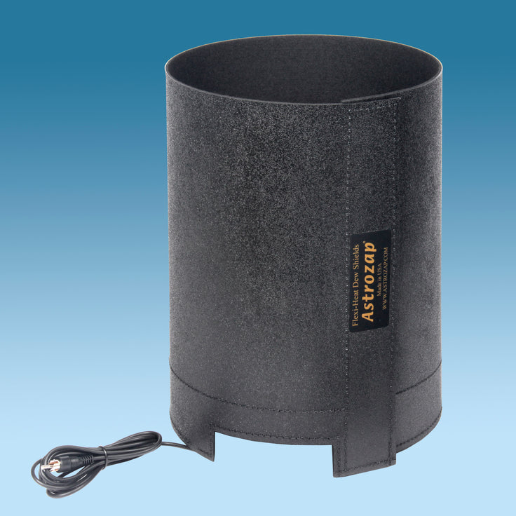 Celestron 8 SCT and RASA Flexi Heat® Heated Flexible Dew Shield with Upper/Lower Dovetail Notches - Perfect for Astronomy, Astrophotography & Telescope Protection
