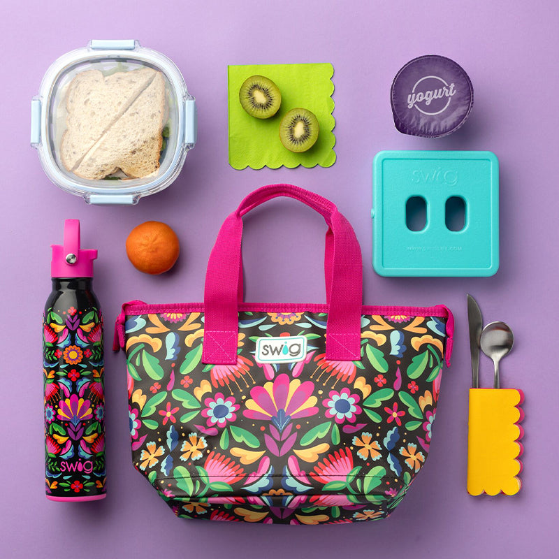 Insulated Blue Lagoon Lunch Bag for Adults - Leakproof & Eco-Friendly Reusable Lunch Tote - Perfect for Work, School, Picnics & Outdoor Activities
