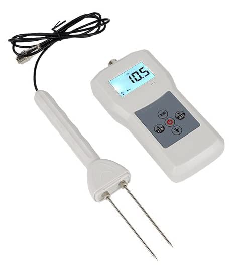 Professional Digital Textile Moisture Meter Tester - Accurate 4-90% Range, 0.1 Resolution, ±0.5% Accuracy for Cotton, Wool, Yarn & Fabric - Ideal for Clothing Manufacturers, Textile Labs & Quality Control