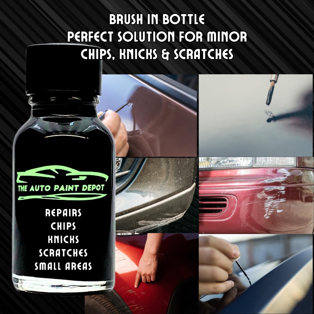 Hyundai Touch Up Paint - Quartz White Tricoat WW8 (1oz with Clear Coat) | Perfect for All Hyundai Models & Years | Fix Scratches & Chips on Doors, Bumpers & Hood