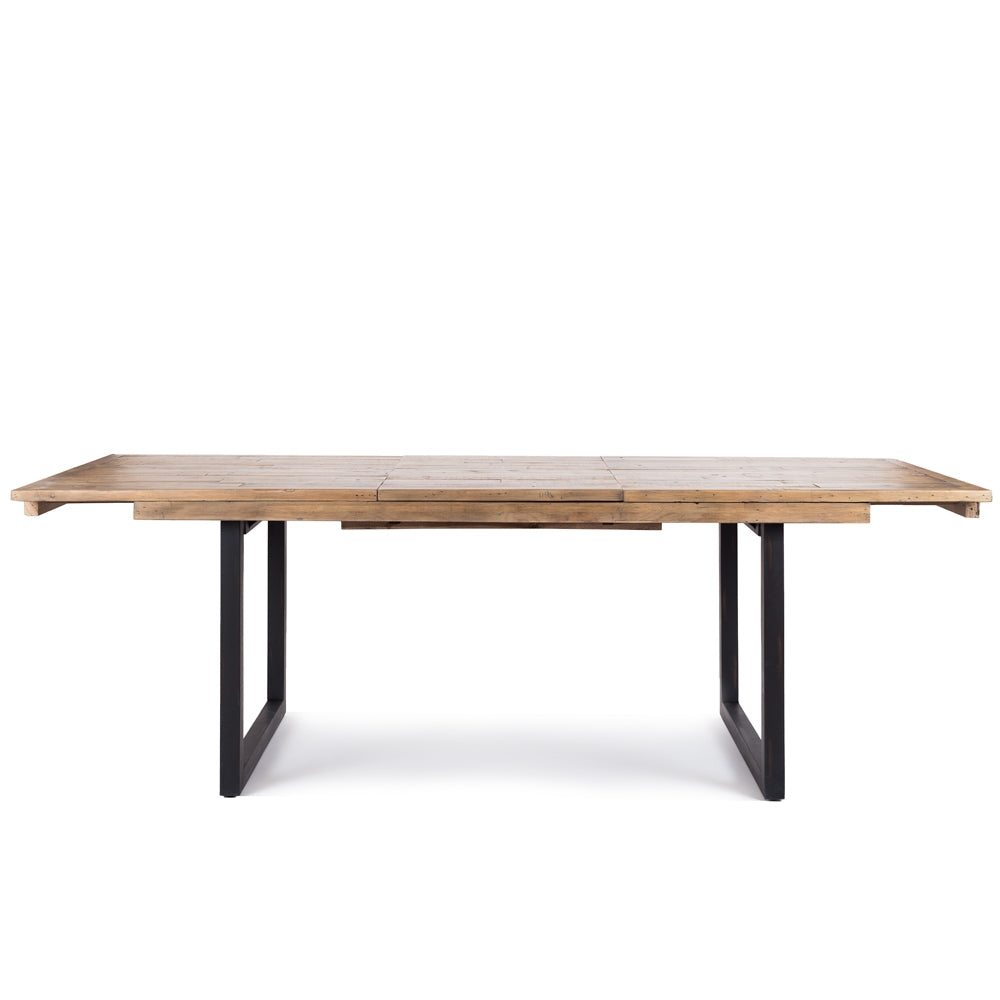 Waiheke Extension Dining Table 180cm/240cm - Solid Wood Expandable Dining Table for 6-10 People - Perfect for Family Gatherings & Dinner Parties