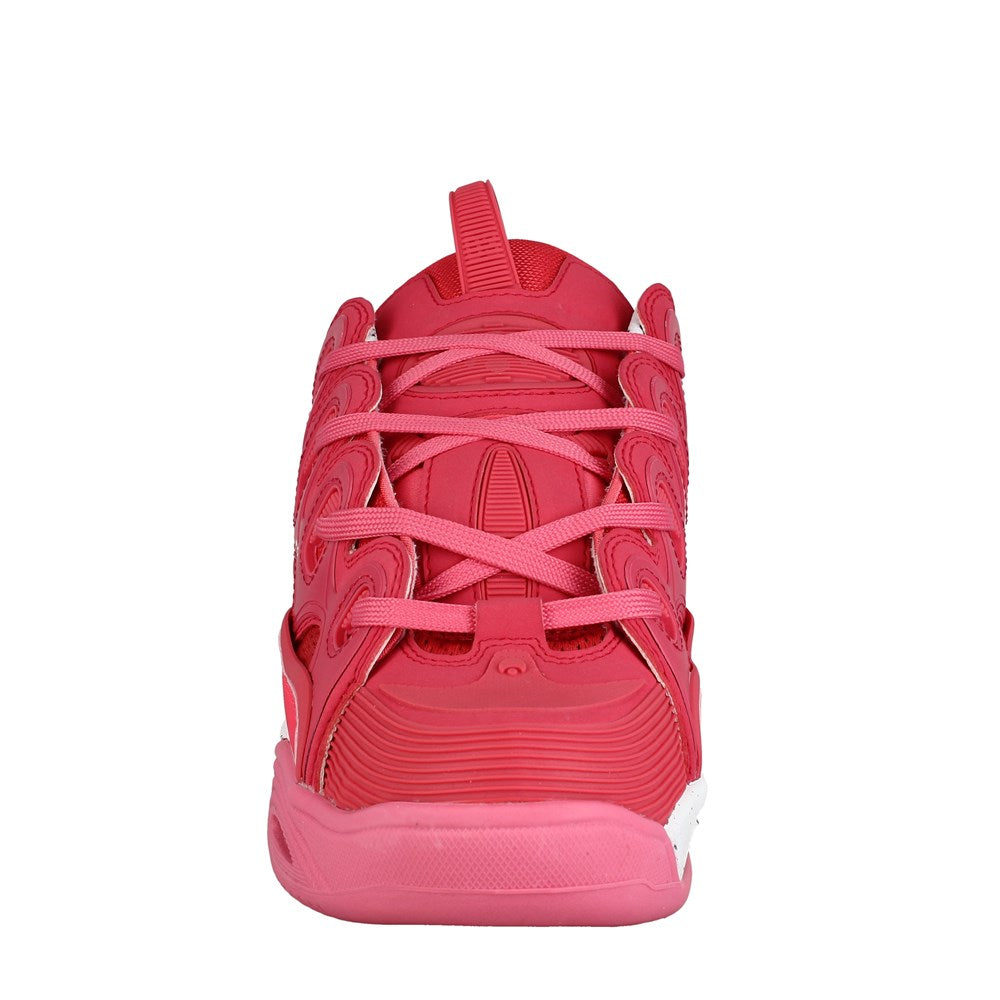 Osiris D3 2001 Skate Shoes - Pink/White/Punk Style for Men & Women | Retro Sneakers for Streetwear, Skateboarding & Casual Fashion