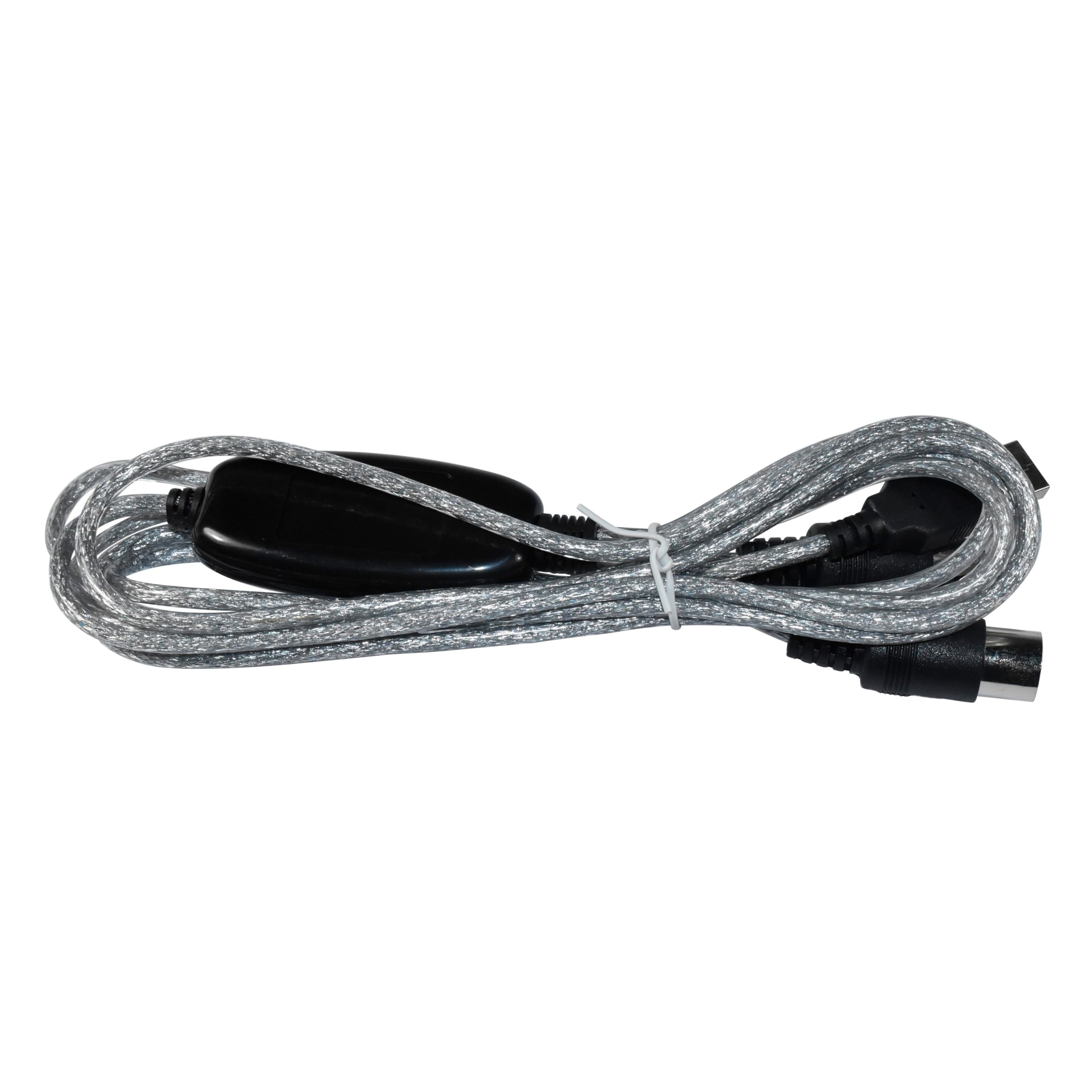 HQRP USB MIDI Cable for Alesis Q61 Keyboard - PC to Music Controller Adapter for Home Studio Recording