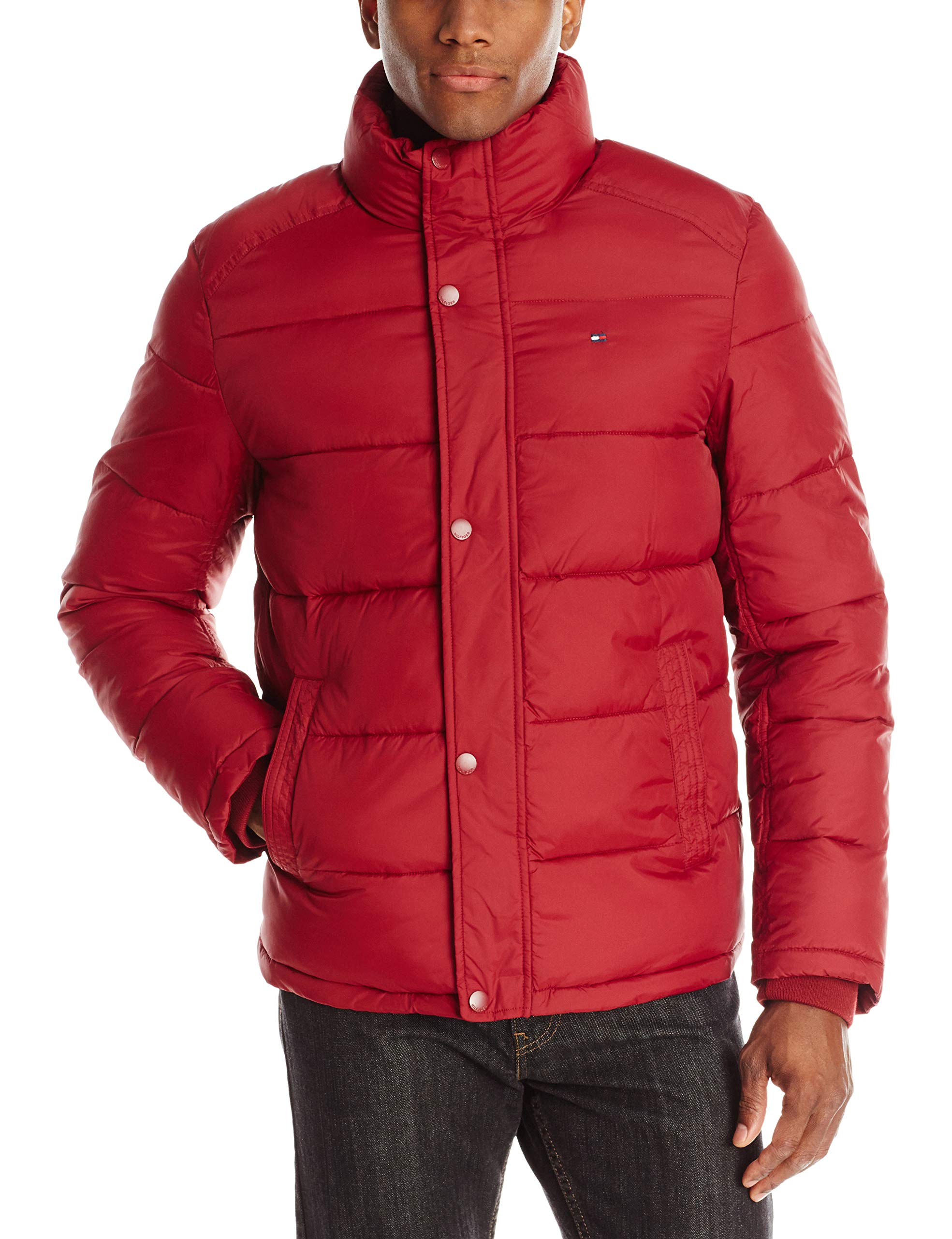 Tommy Hilfiger Men's Classic Puffer Jacket - Lightweight Warm Winter Coat for Men (Standard & Big & Tall Sizes) | Outdoor Activities, Casual Wear & Cold Weather Protection