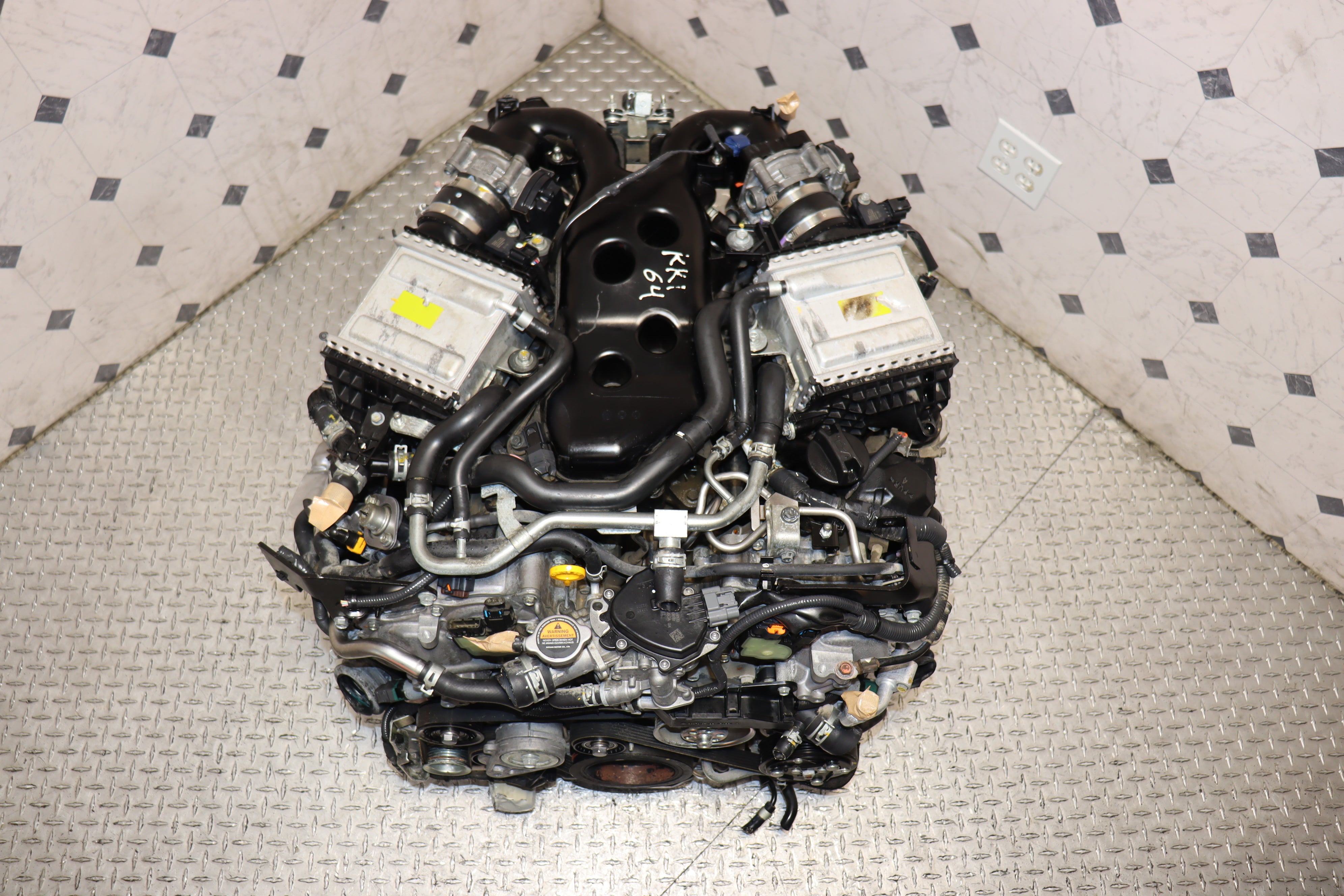 JDM VR30DDTT 3.0L Twin Turbo Engine for 2016-2023 INFINITI Q50 Q60 AWD - High Performance Replacement Engine for Racing & Daily Driving
