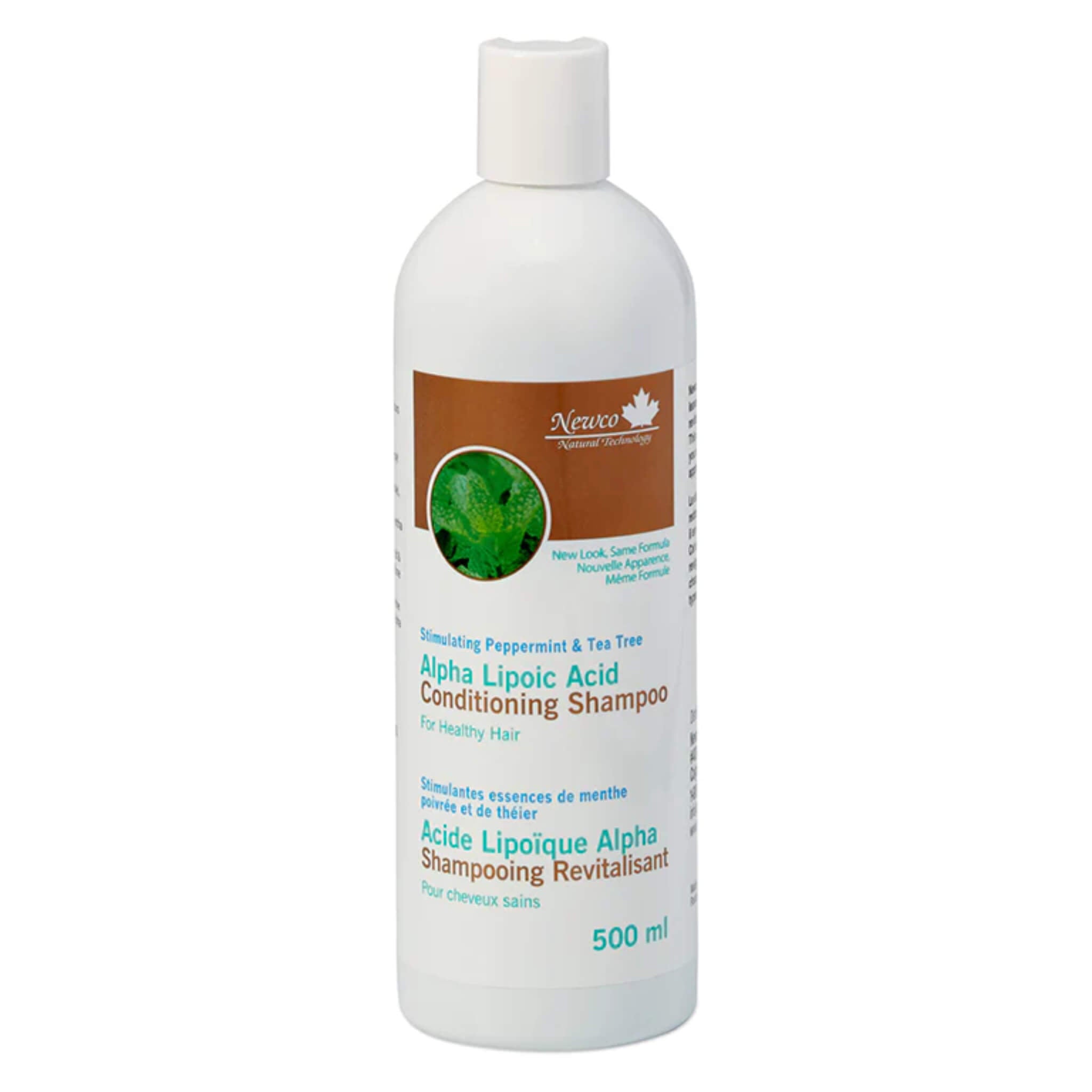 Alpha Lipoic Acid Shampoo with Peppermint & Tea Tree Oil - Anti-Dandruff & Scalp Care for Healthy Hair - Perfect for Dry, Itchy Scalp & Hair Growth