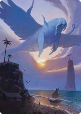 Aeromoeba Art Card - Modern Horizons 2 MTG Collectible Art Series | Perfect for Magic: The Gathering Fans & Fantasy Art Collectors | Display, Trade, or Gift for Gamers