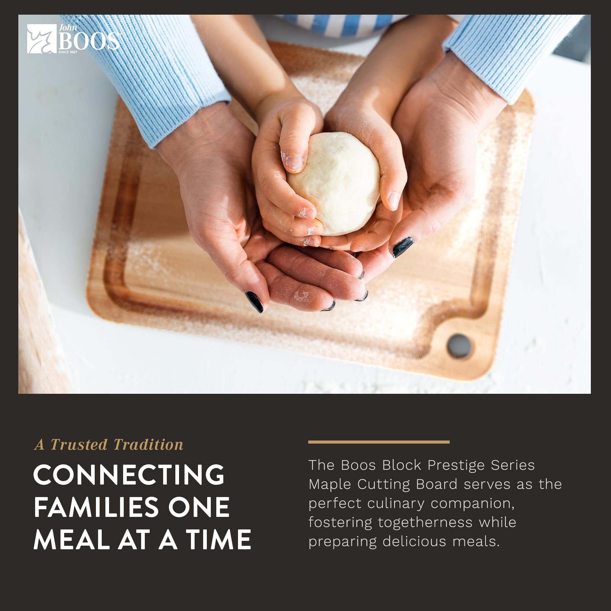Premium John Boos Boos Block Reversible Maple Wood Cutting Board - 22