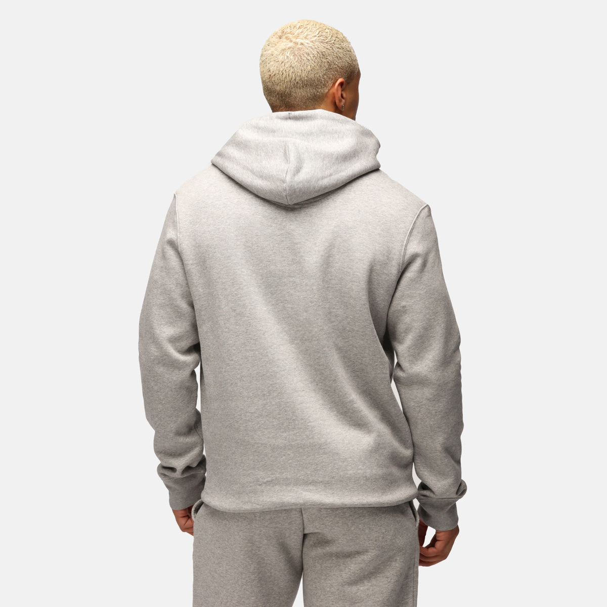 Premium Organic Cotton Men's Grey Hoodie - Soft, Eco-Friendly & Comfortable for Casual Wear, Gym, and Outdoor Activities