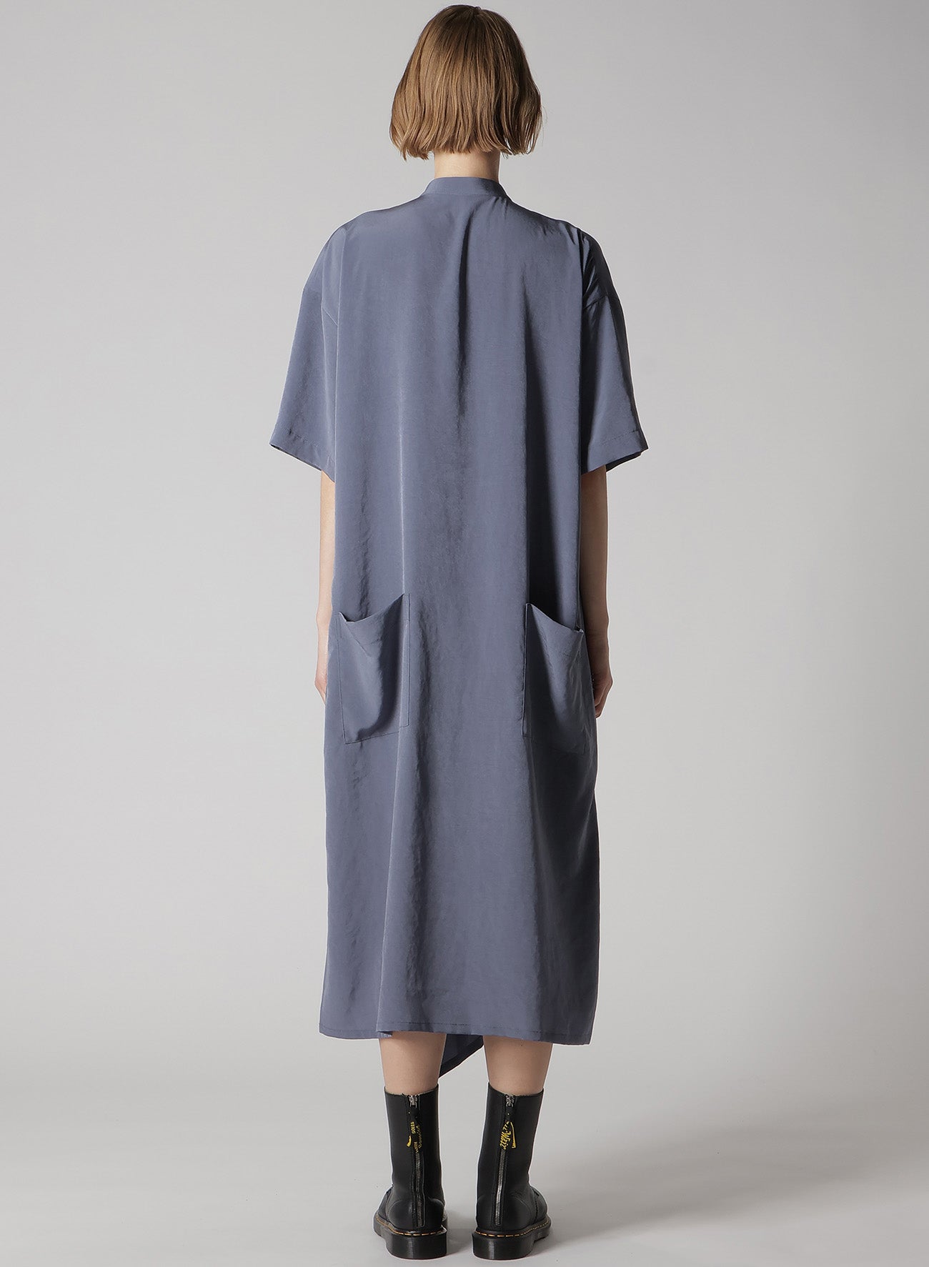 Elegant Crepe de Chine Half Sleeve Box Shirt Dress for Women | Casual & Office Wear | Perfect for Work, Date Night & Spring Outfits