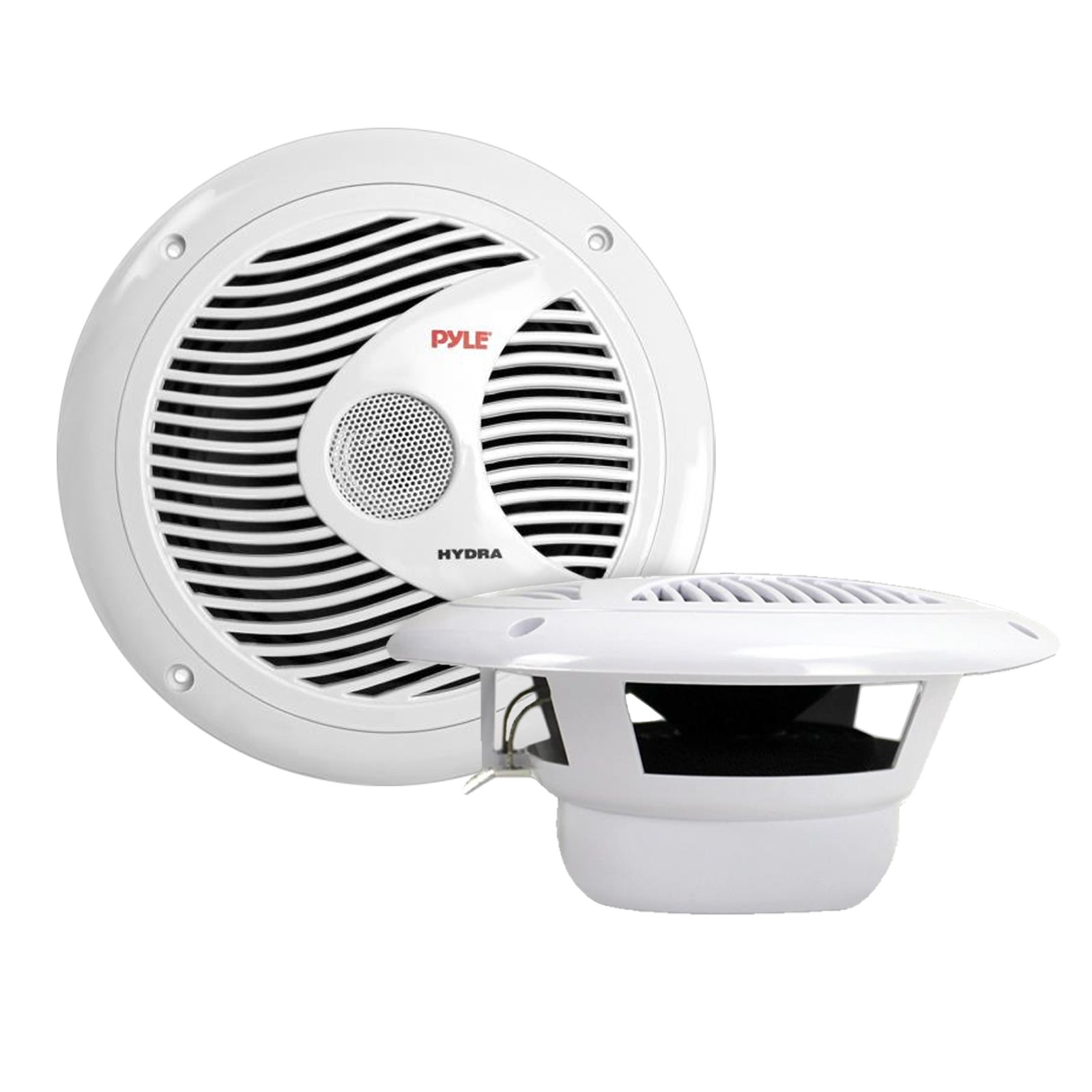 **Single DIN Marine Bluetooth Stereo with USB/AUX & AM/FM/CD - 6.5