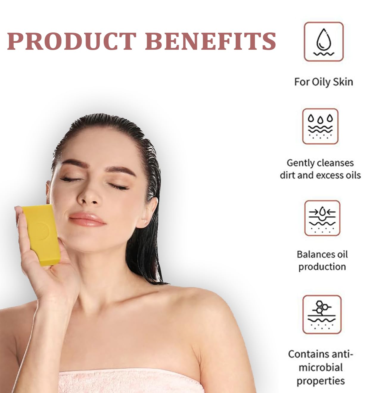 Angil Donkey Milk Beauty Soap - 100% Natural Sandalwood Soap for Skin Brightening, Tan Removal & Anti-Aging | 110g | All Skin Types | Pack of 1 | Perfect for Daily Skincare, Spa Treatments & Gift Giving