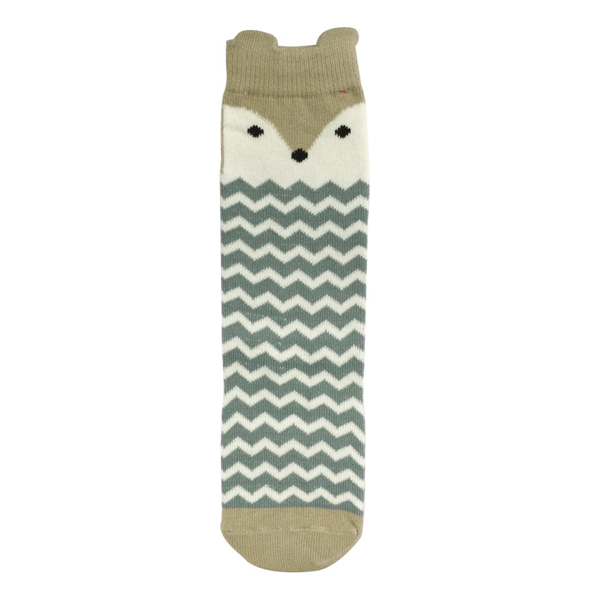Allydrew Zoo Animal Tube Socks for Toddlers & Kids - 6 Pairs Cute Animal Print Crew Socks for Boys & Girls - Perfect for School, Playtime & Daily Wear