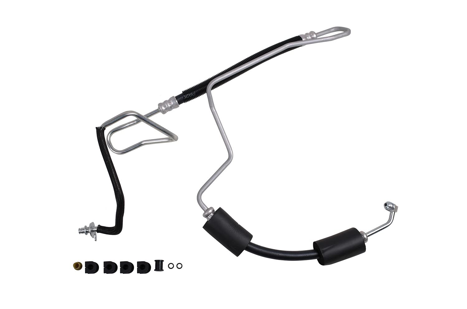 Sunsong 3403612 Power Steering Pressure Line Hose Assembly - Replacement for Smooth Steering | Perfect for Chevy, GMC, Ford & Dodge Trucks & SUVs