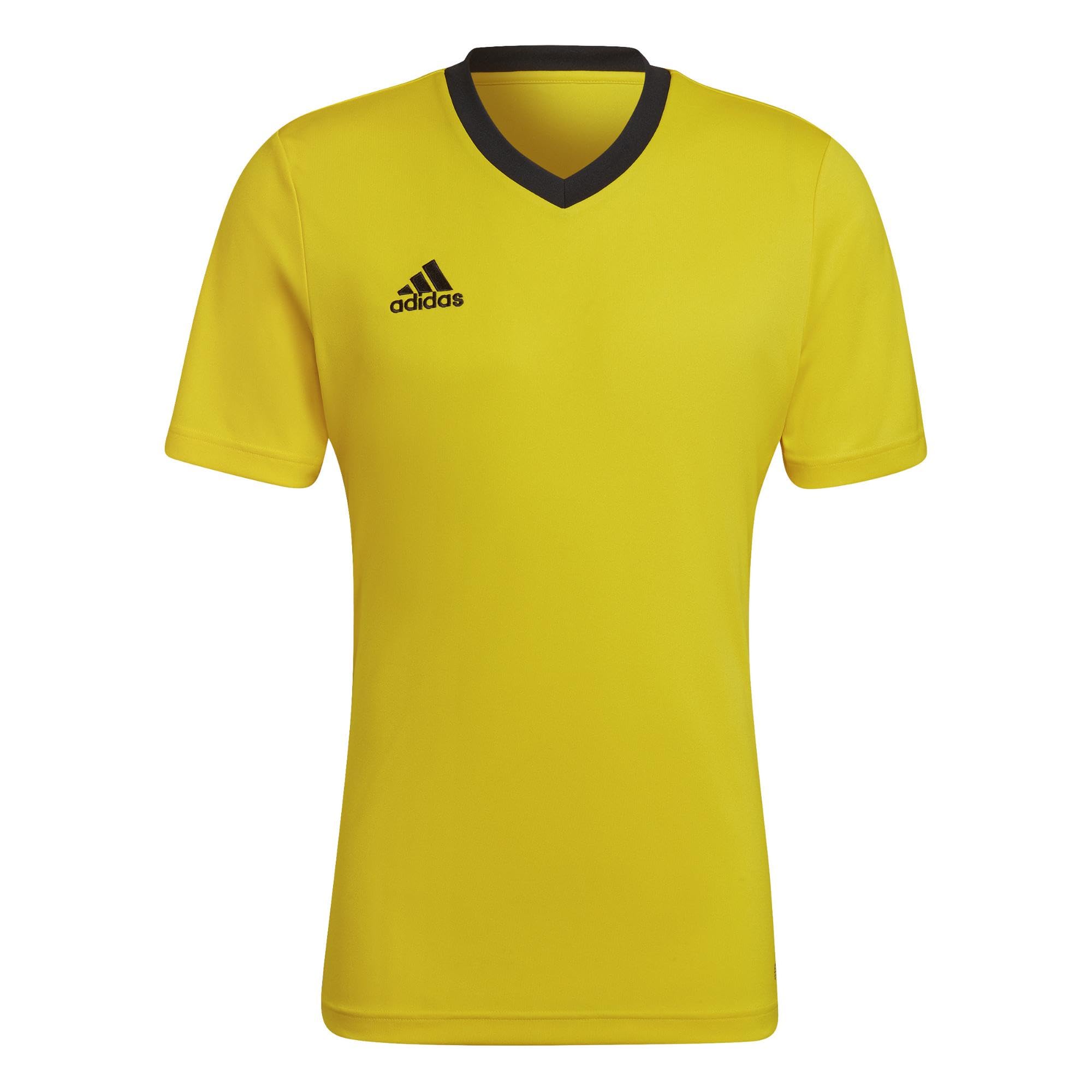 adidas Men's Entrada 22 Soccer Jersey - Lightweight Breathable Football Shirt for Training & Matches - Perfect for Soccer Players & Fans