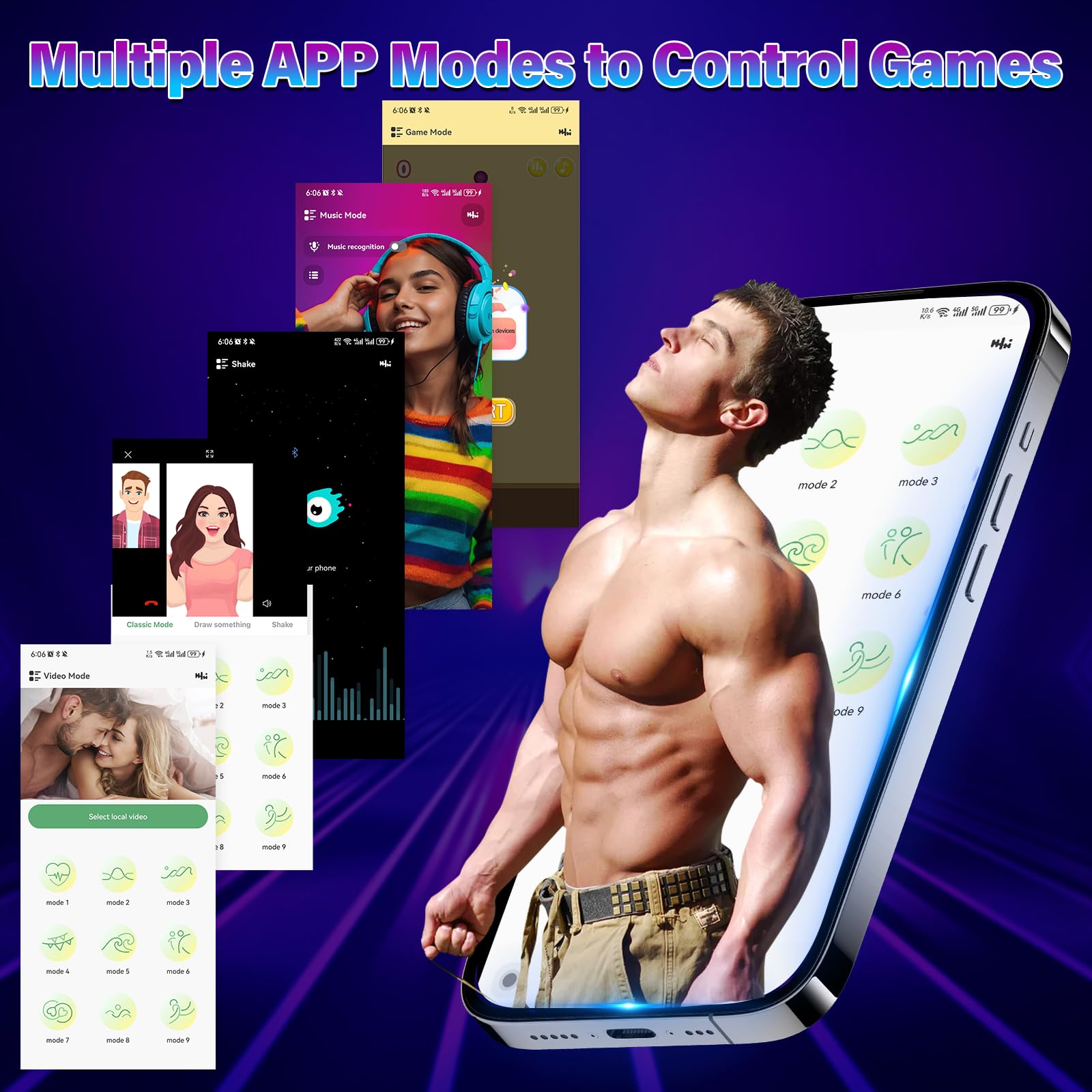 Vibrating Anal Beads with App Control - 9 Speed Rechargeable Silicone Prostate Massager & G-Spot Vibrator for Men, Women & Couples | Perfect for Solo Play, Couples Fun & Sensual Exploration