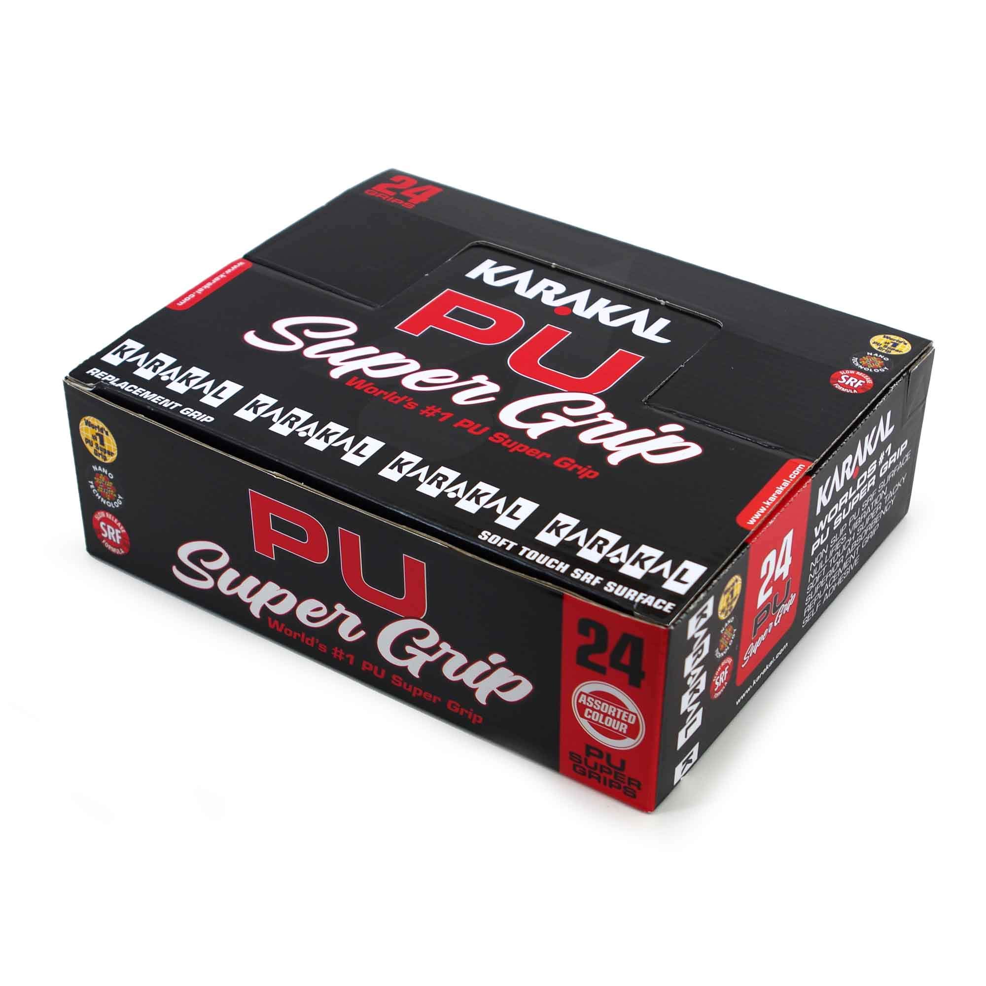 Karakal PU Super Grip Self-Adhesive Tape - Enhanced Grip for Badminton, Squash, Tennis, Hockey Sticks & Curling - Perfect for Sports & Training Sessions