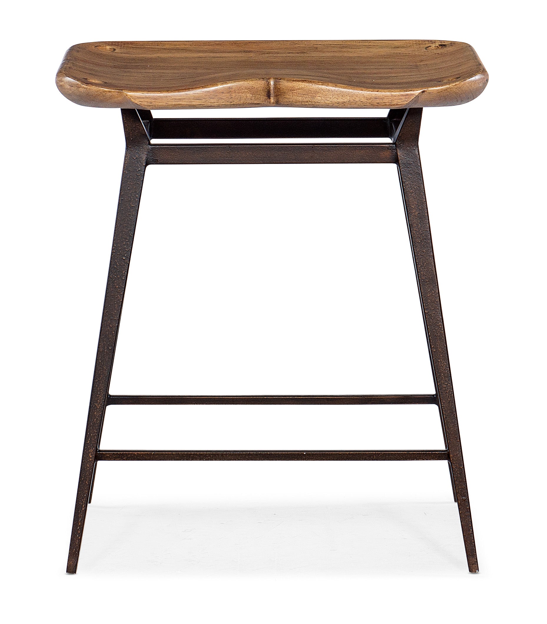 Big Sky Stool 6700 50008 80 - Adjustable Bar Stool with Backrest, Heavy Duty Metal Frame for Kitchen Island, Home Bar & Commercial Use