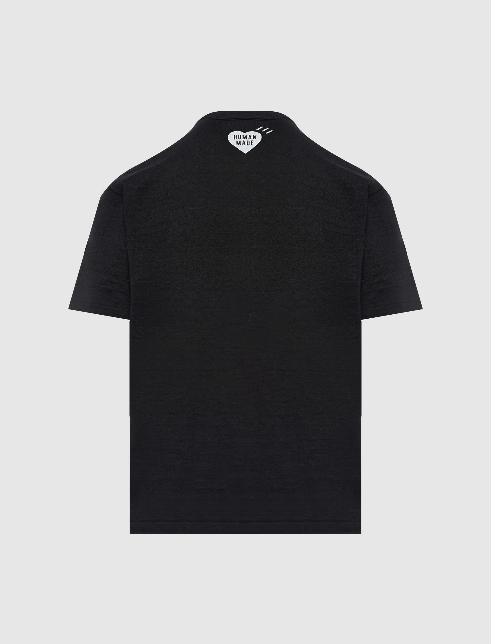 Human Made Black Logo Graphic T-Shirt for Men - Streetwear Casual Cotton Tee | Perfect for Everyday Wear, Outings & Urban Fashion