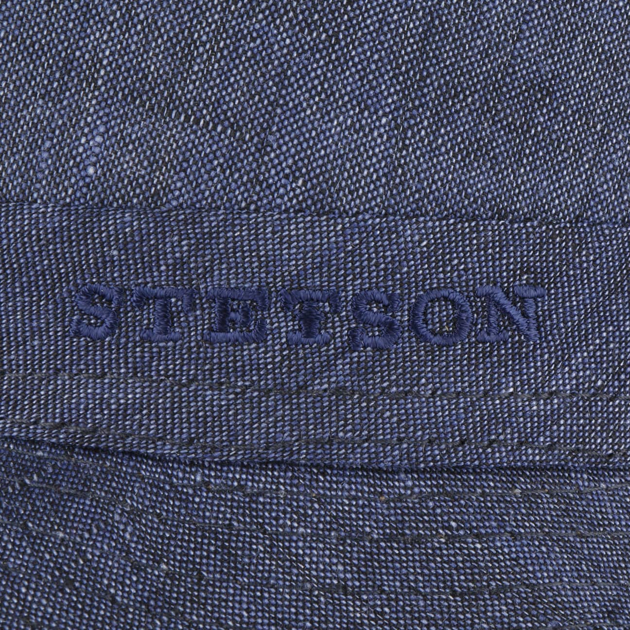 Stetson Geneva Linen Trilby Hat for Men - Classic Summer Fedora with Brim - Perfect for Outdoor Events, Weddings & Beach Vacations