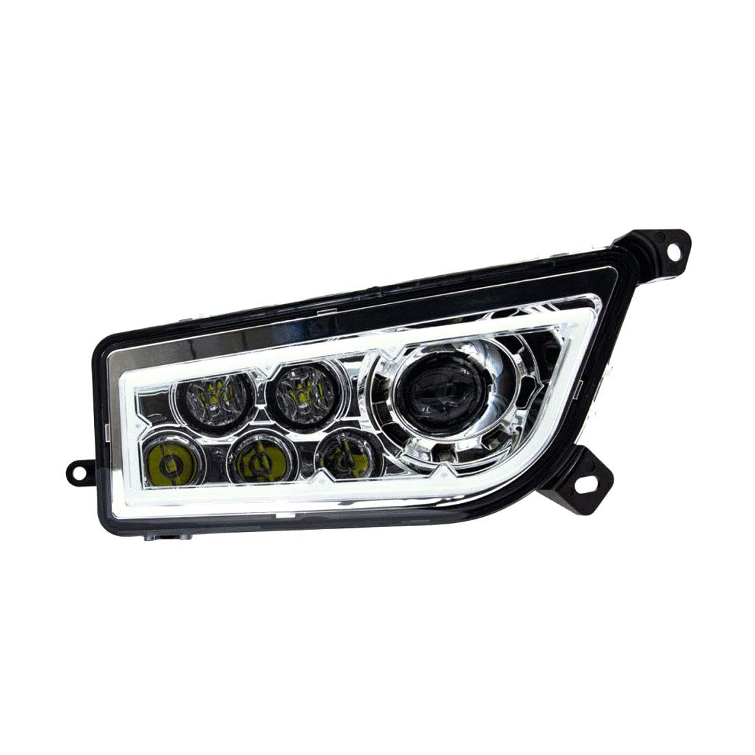 Metra Electronics Polaris RZR Extreme LED Headlight with DRL Halo - MPS-RZ1LEDH - High Performance Powersports Lighting for Off-Road Adventures & Night Riding