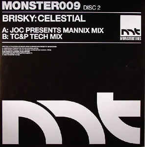 Brisky – Celestial (Disc 2) Monster Tunes – MONSTER009 | Electronic Dance Music Album | Perfect for DJ Sets & Nightclubs