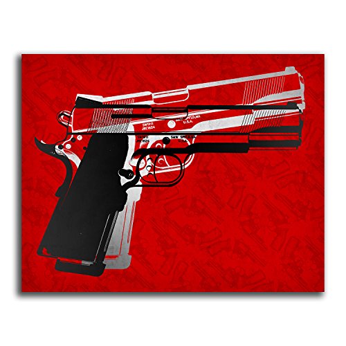 1911 Pistol - 16in x 20in