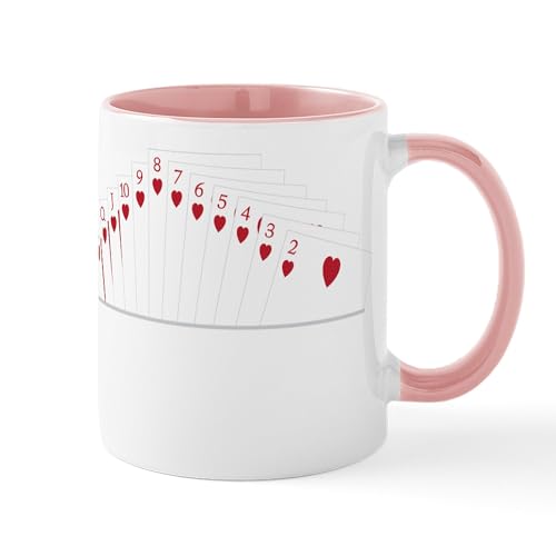 White/Pink Inside - Hearts Bridge Suit Mug