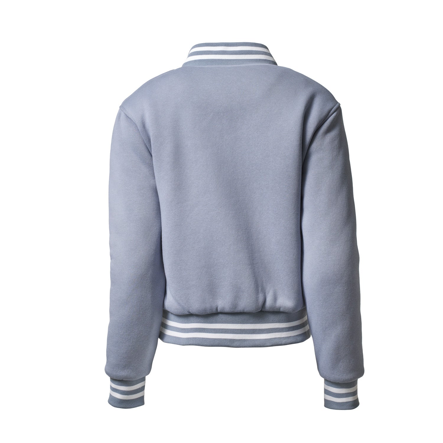 Essential Varsity Jacket for Men & Women - Classic Gray Baseball Letterman Jacket | Perfect for School, Sports & Casual Outfits