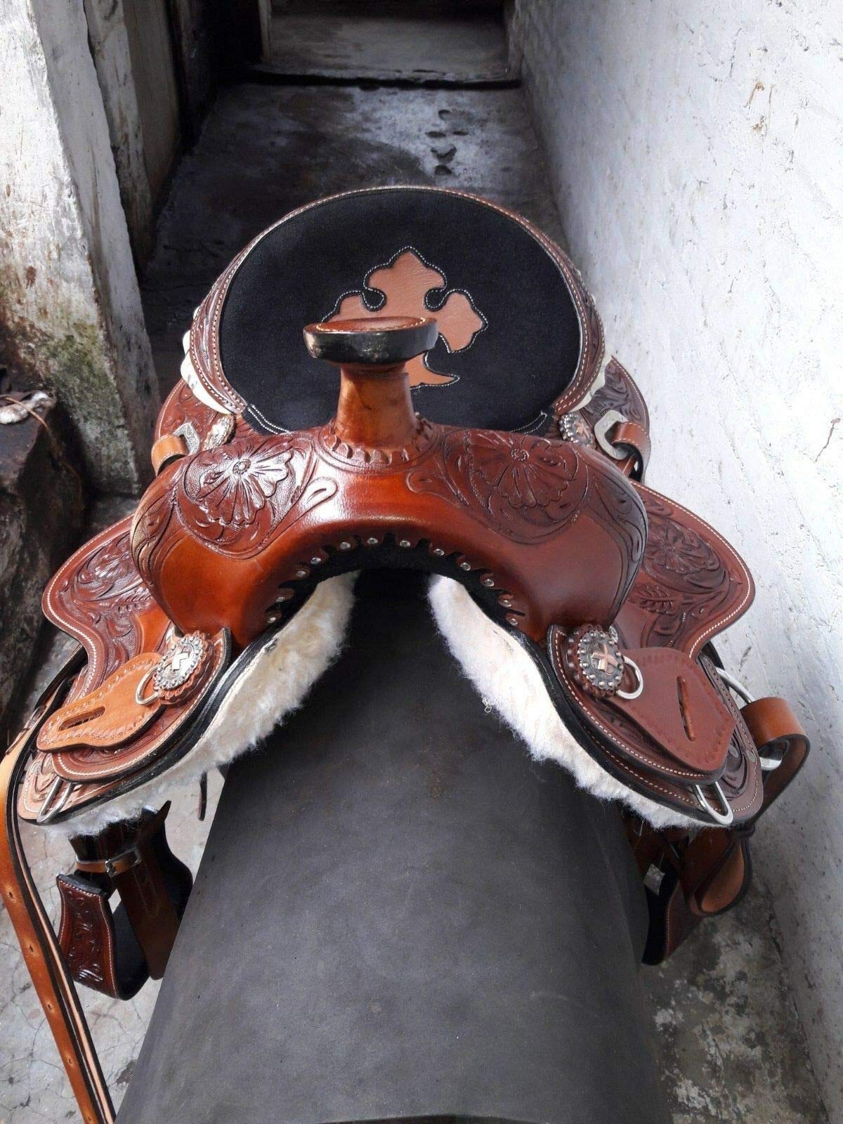 Premium Western Barrel Racing Saddle for Youth & Kids – Lightweight, Durable & Comfortable for Rodeo, Trail Riding & Competitions