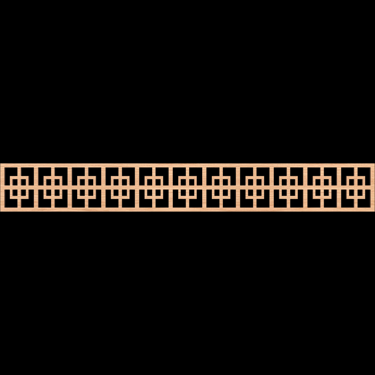 Cambridge Fretwork Moulding - Decorative Wood Trim for Home & Furniture DIY Projects | Perfect for Crown Molding, Wall Paneling & Cabinet Accents