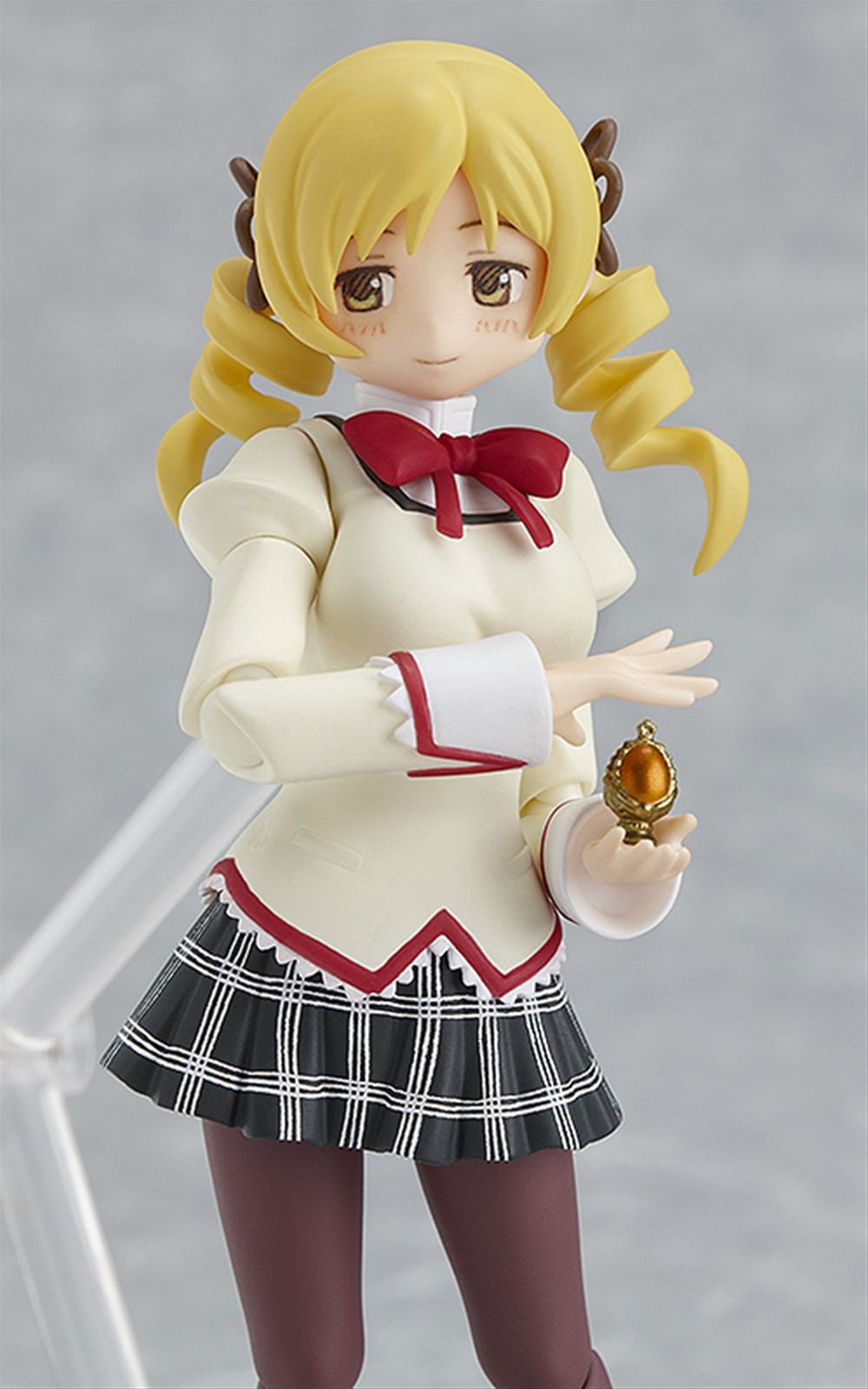 Good Smile Puella Magi Madoka Magica Mami Tomoe School Uniform Figma Action Figure - Anime Collectible for Display & Photography | Perfect for Fans, Cosplay Inspiration, and Home Decor