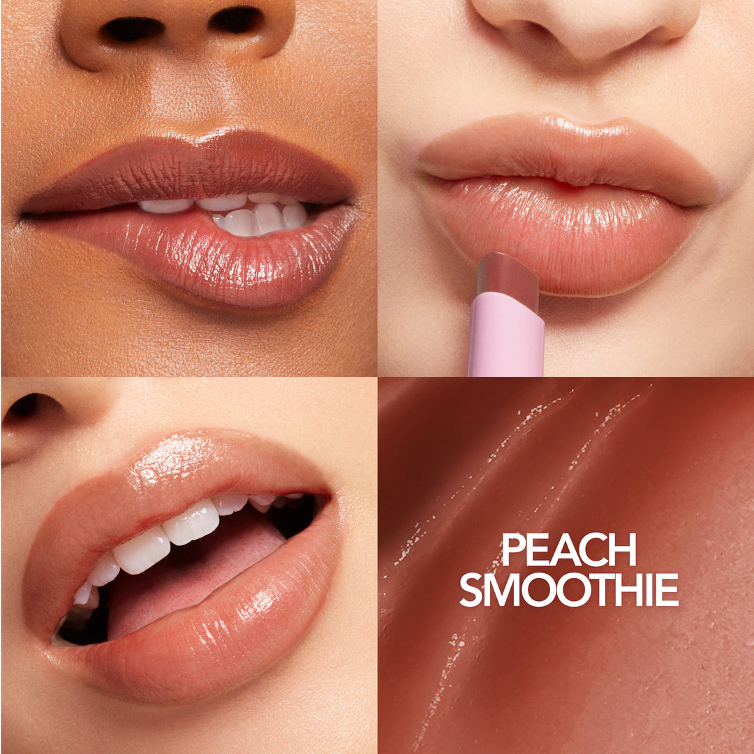 Buxom Power Full Plump Lip Glow Balm - Hydrating Lip Plumper & Gloss for Fuller Lips - Perfect for Daily Wear & Night Out Makeup