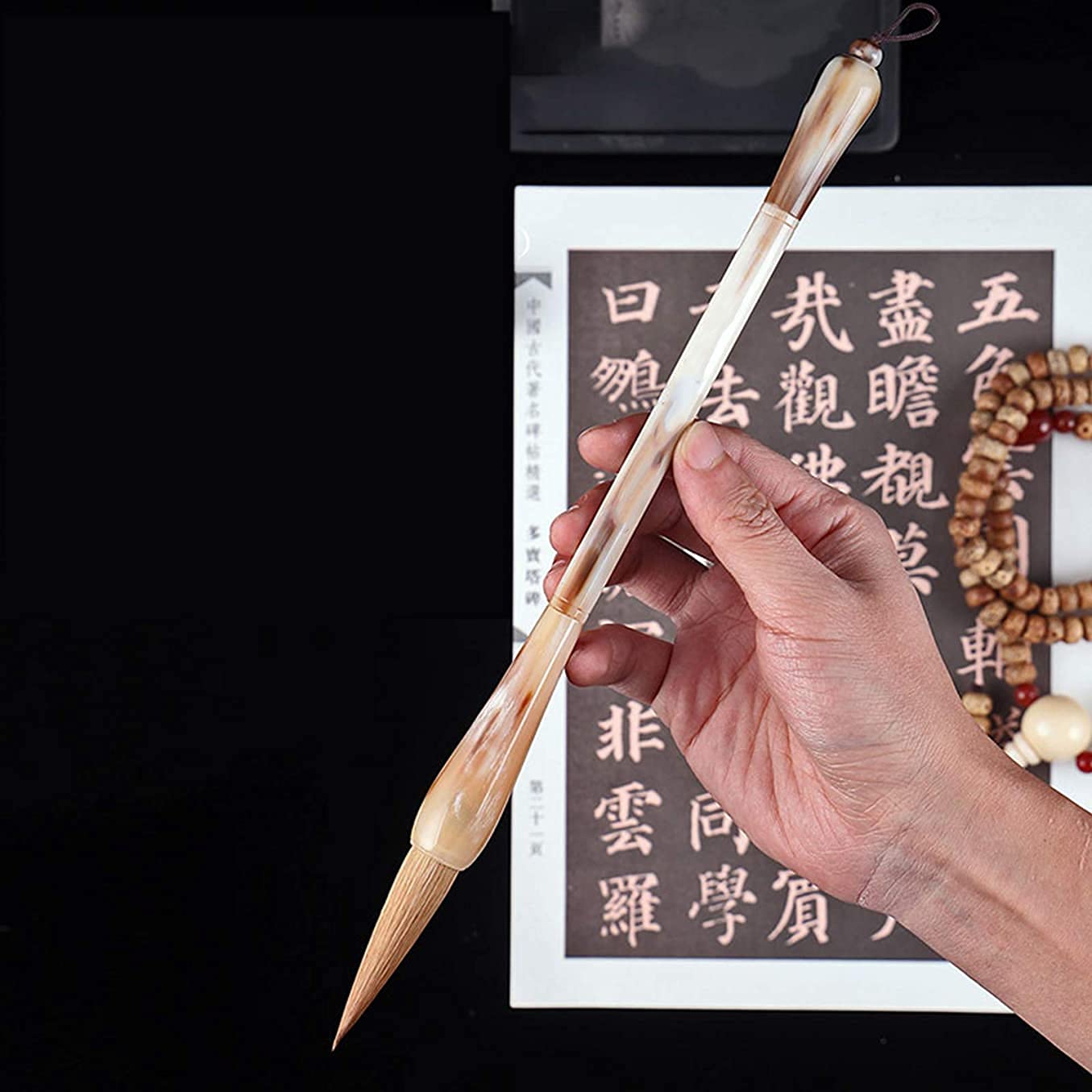 Premium Chinese Calligraphy Brush Set - Traditional Sumi Ink Brush Pens for Beginners & Artists | Perfect Gift for Calligraphy Enthusiasts | Ideal for Home Decoration, Zen Meditation & Asian Art Projects