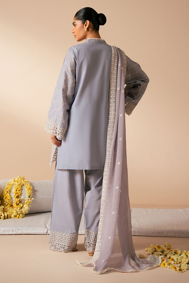 LAVENDER AURA 3PC CHIKANKARI SUIT | Hand Embroidered Cotton Kurta Set | Traditional Indian Ethnic Wear for Women | Perfect for Weddings, Festivals & Special Occasions