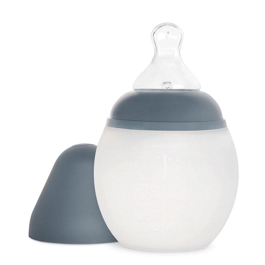 Élhée Baby Bottle 240ml (8 Oz) - Medium Flow Nipple - BPA Free Plastic Feeding Bottle for Newborns & Infants - Perfect for Daycare, Travel & On-the-Go Feeding
