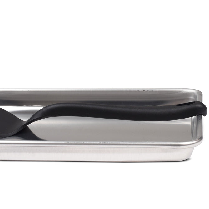 Premium High Heat Resistant Silicone Spatula - Non-Slip Handle for Baking, Cooking & Grilling - Perfect for Flipping Pancakes, Scrambled Eggs & BBQ