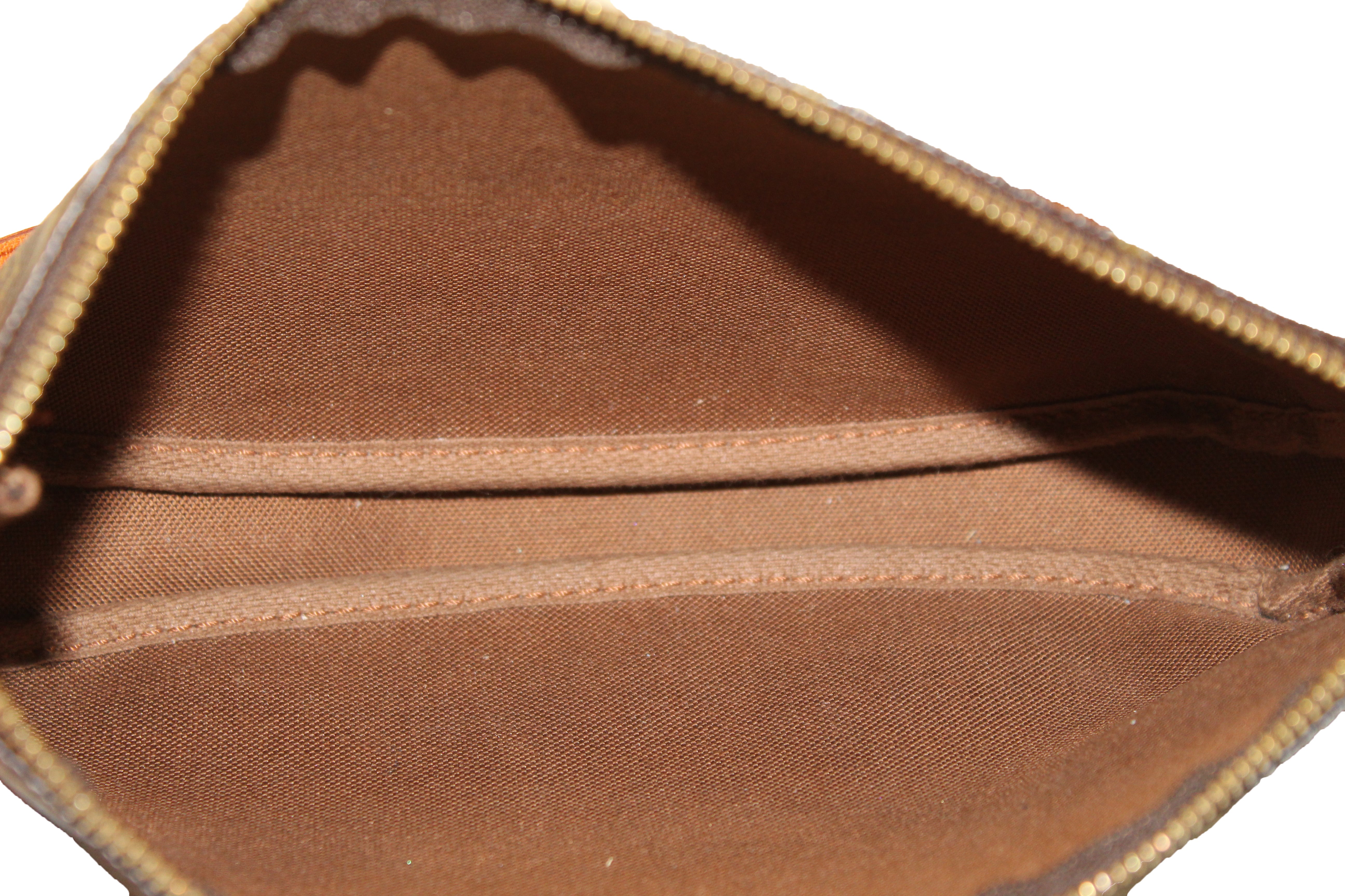 Authentic Louis Vuitton Monogram Pochette Accessories Bag - Luxury Crossbody Clutch for Women, Perfect for Parties, Date Nights & Everyday Use