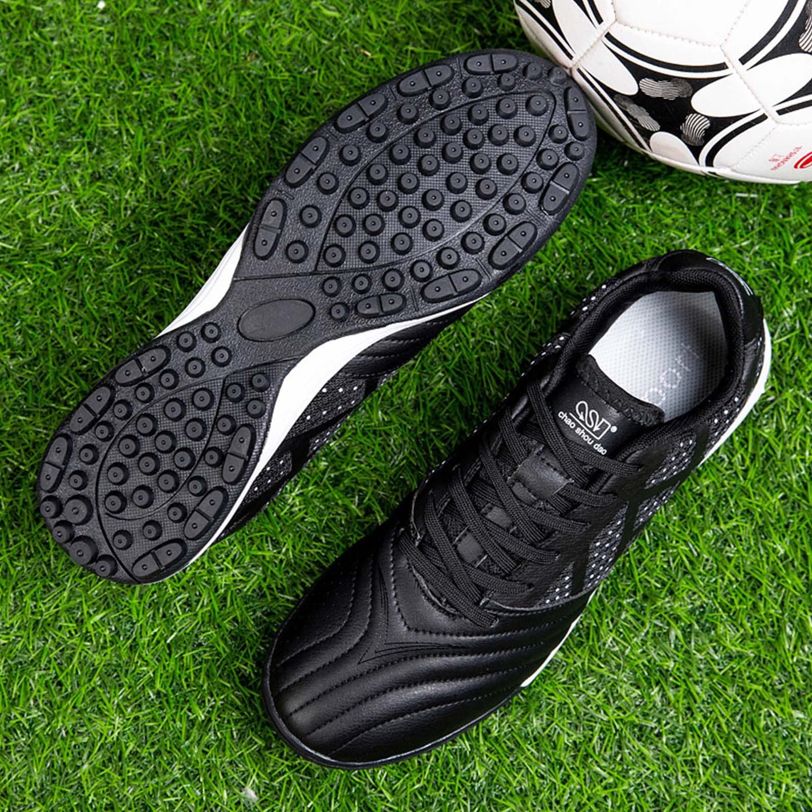 Eliogn Men's & Women's Turf Soccer Cleats - Lightweight Football Shoes for Youth & Adults - Perfect for Indoor, Outdoor & Artificial Grass Fields