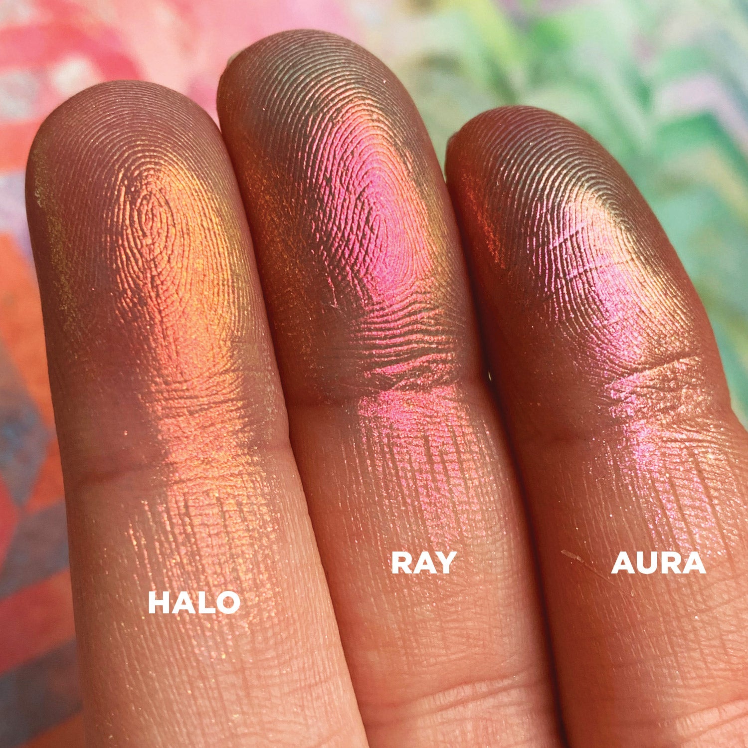 Aura Series 2 Iridescent Multichrome Eyeshadow Palette - Long Lasting Pigmented Makeup for Party, Night Out & Special Occasions