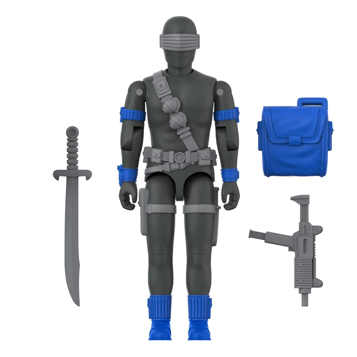 G.I. Joe Snake Eyes Comic Series 3.75 Inch ReAction+ Action Figure - Collectible Toy for Fans, Display & Play