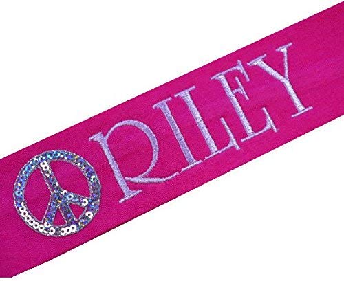 Hot Pink Band With Light Pink Thread