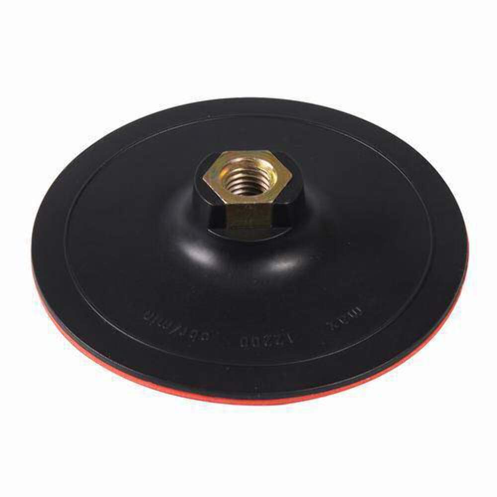 108628 Hook and Loop Backing Pad - 125mm x 2mm for Angle Grinders, Sanders & Polishers | Durable Sanding Disc Adapter for Woodworking, Metalworking & DIY Projects