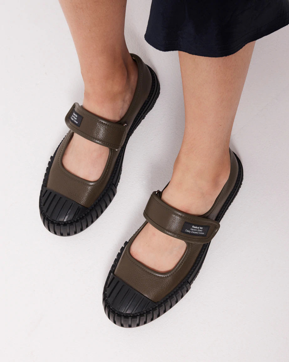 Grace Velcro Leather Mary Jane Shoes for Girls - Comfortable & Stylish Toddler Walking Shoes - Perfect for School, Playdates, and Special Occasions