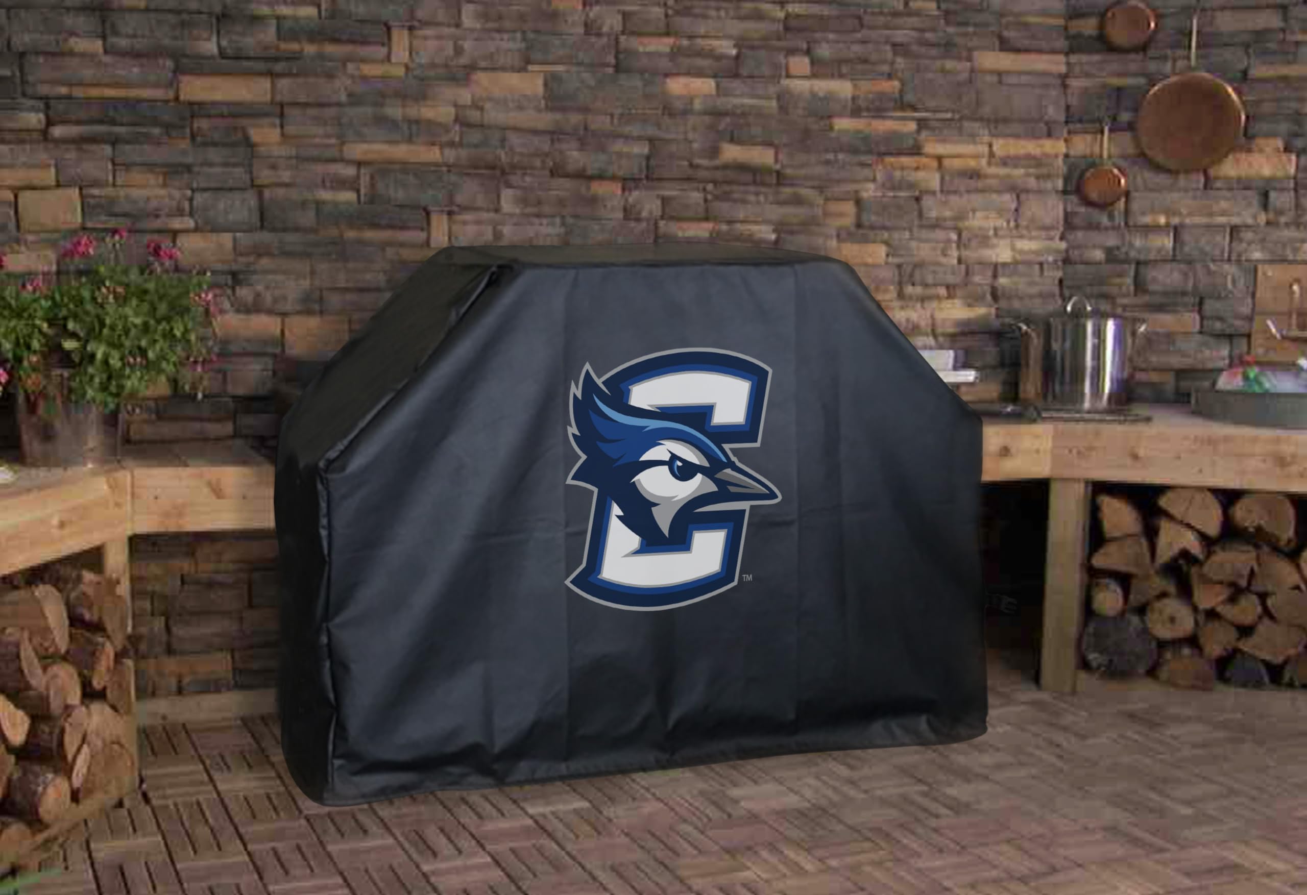 Holland Bar Stool Co. Creighton Grill Cover - Heavy Duty Waterproof BBQ Grill Cover for Outdoor Use - Fits Weber, Char-Broil, and More - Perfect for Patio, Backyard, and Camping Protection
